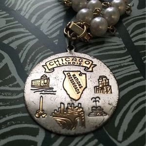 Vintage Chicago Charm Bracelet